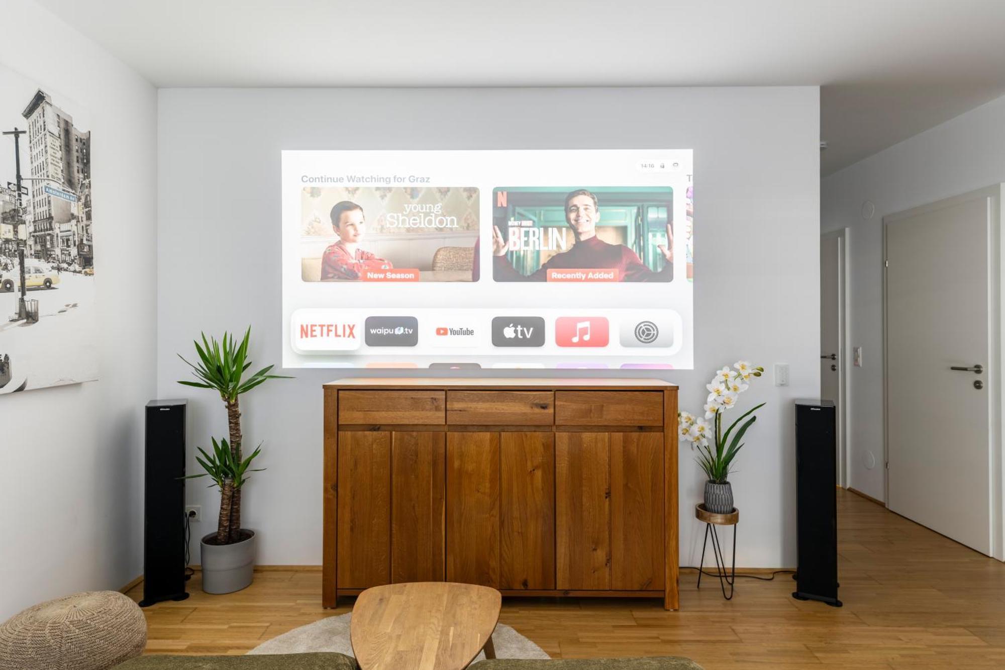 Edler Wohnraum Panoramablick 3 Sz Boxspringbetten, E-Ladestation, Kaffeevollautomat, Klima, Lift, Terrasse & 2Xtg Graz Kültér fotó